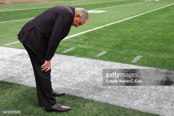 Arthur Blank right here sums up what it is like to be a Falcons fan.