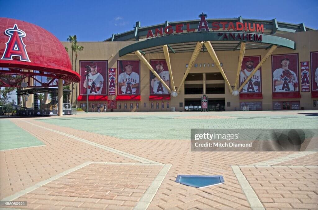 Los Angeles Angels home ballpark, Angels Stadium.