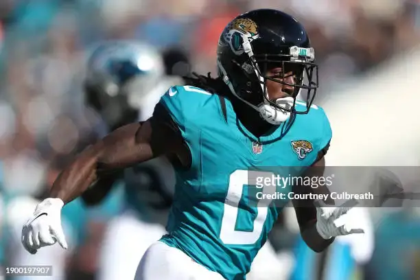 Calvin Ridley with the Jaguars