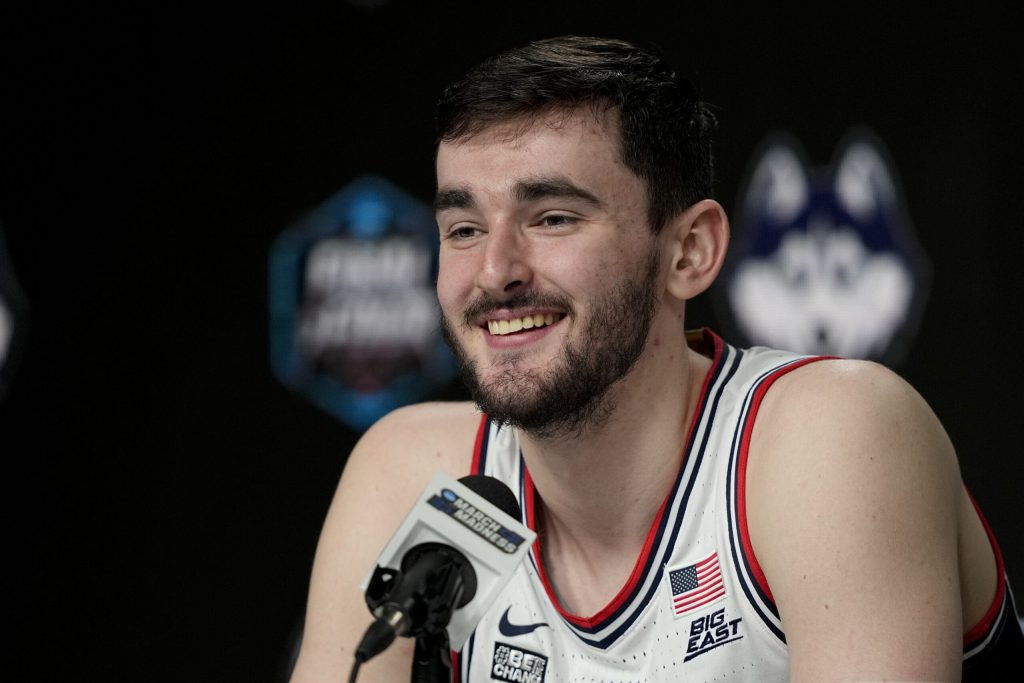 Final Four 2023: Inside UConn standout Alex Karaban's journey from Massachusetts to the Final Four Creator: David J. Phillip | Credit: AP Copyright: Copyright 2023 The Associated Press