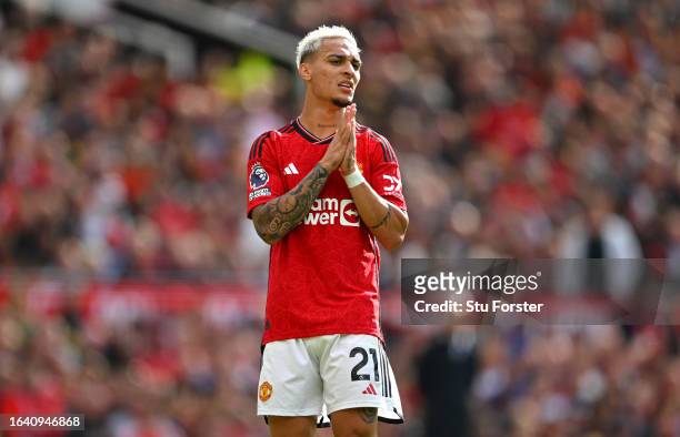 Manchester United v Nottingham Forest - Premier League manchester united antony