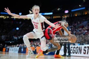 Stanford's Cameron Brink went to the LA Sparks with the No. 2 overall pick of the 2024 WNBA Draft.