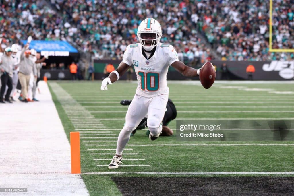 Miami Dolphins Tyreek Hill on Justin Jefferson