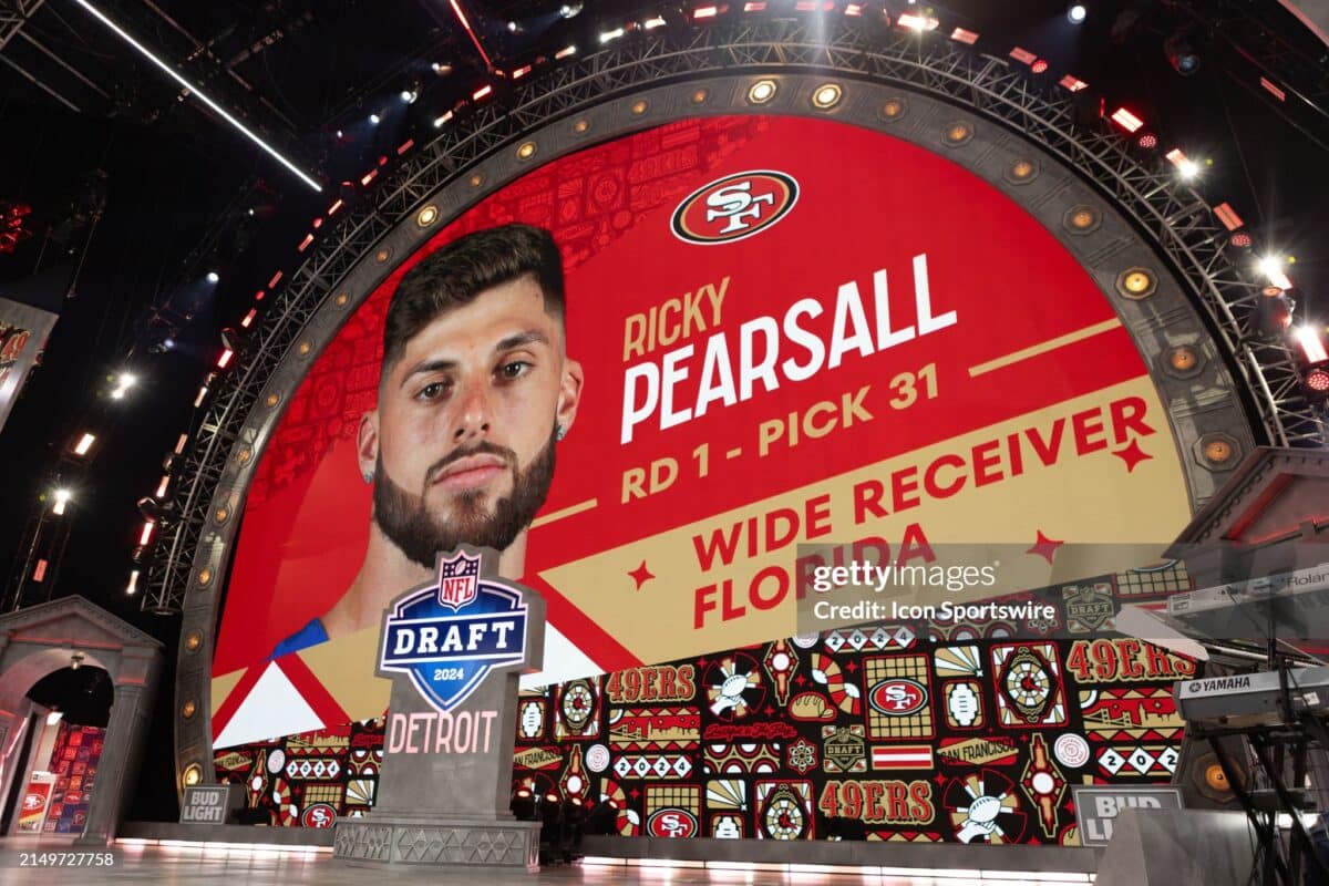 San Francisco 49ers Ricky Pearsall