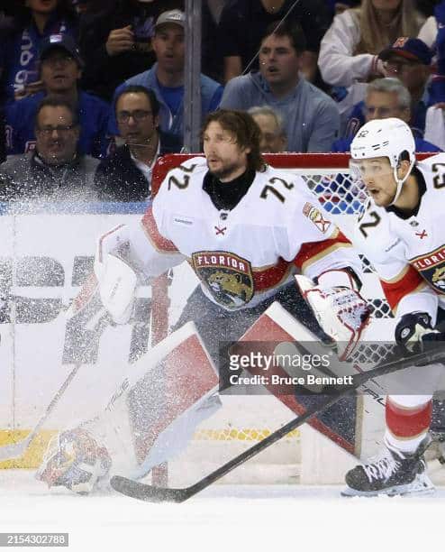 Game 1, New York Rangers, Florida Panthers, Bobrovsky