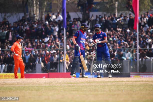 T20 World Cup Warm Up Match Between Nepal and The Netherlands