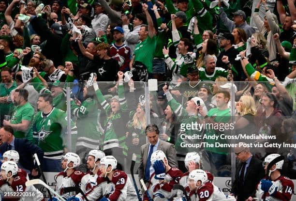 Game Two, NHL, Dallas Stars, Colorado Avalanche