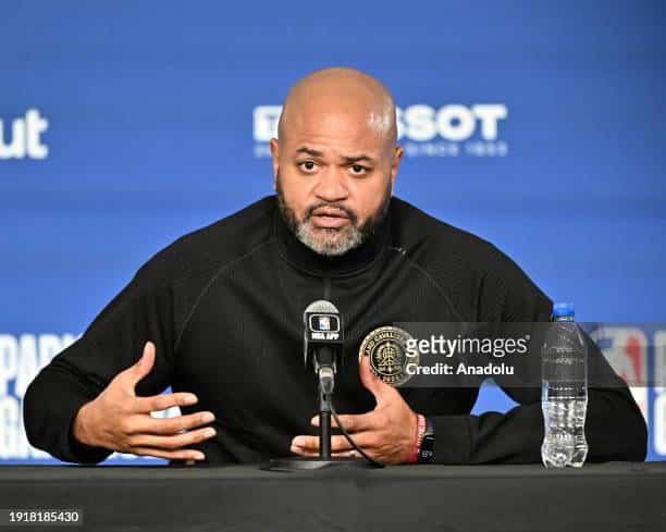 Former head coach of the Cleveland Cavaliers, JB Bickerstaff