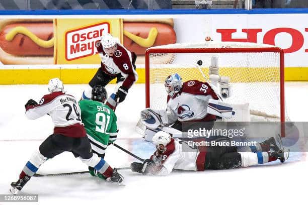 Game Three, NHL Playoffs, Dallas Stars, Colorado Avalanche