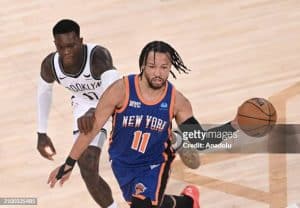 Jalen Brunson is the NY Knicks superstar pointguard.