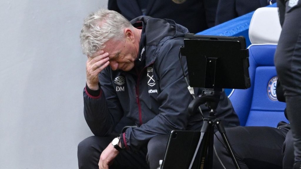 David Moyes disappointed while coaching West Ham