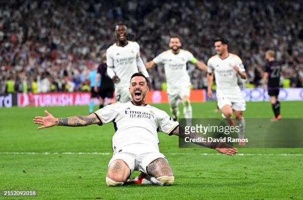 Joselu scores for Real Madrid 