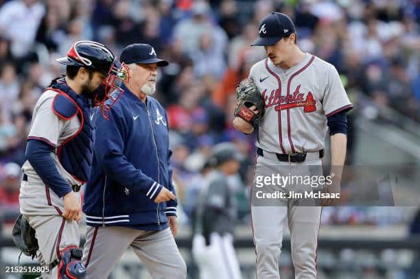 The New York Mets narrowly escaped being no-hit on Saturday.