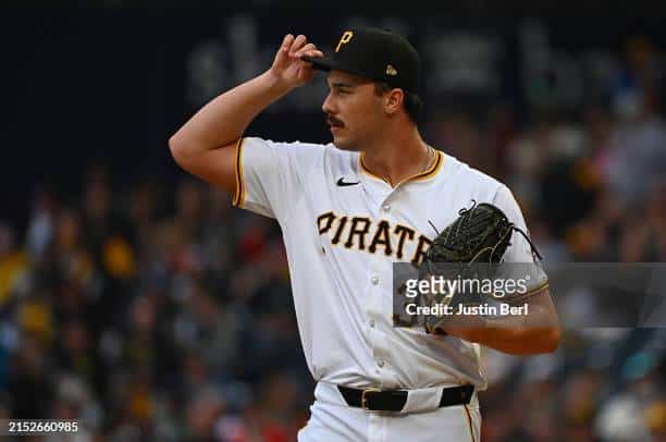 Pittsburgh Pirates Paul Skenes struggled in his debut.