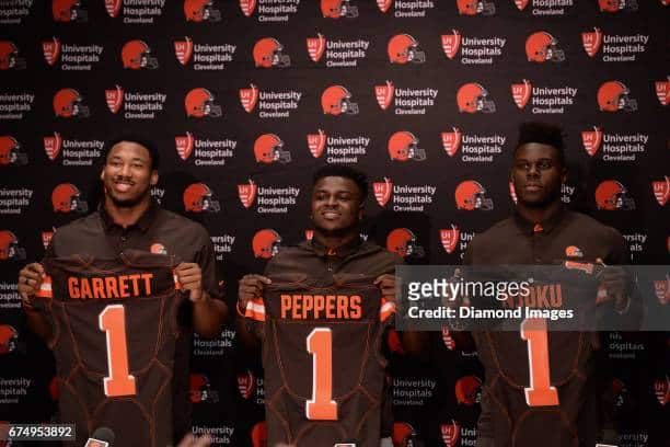 Cleveland Browns' three first-round picks from the 2017 NFL Draft