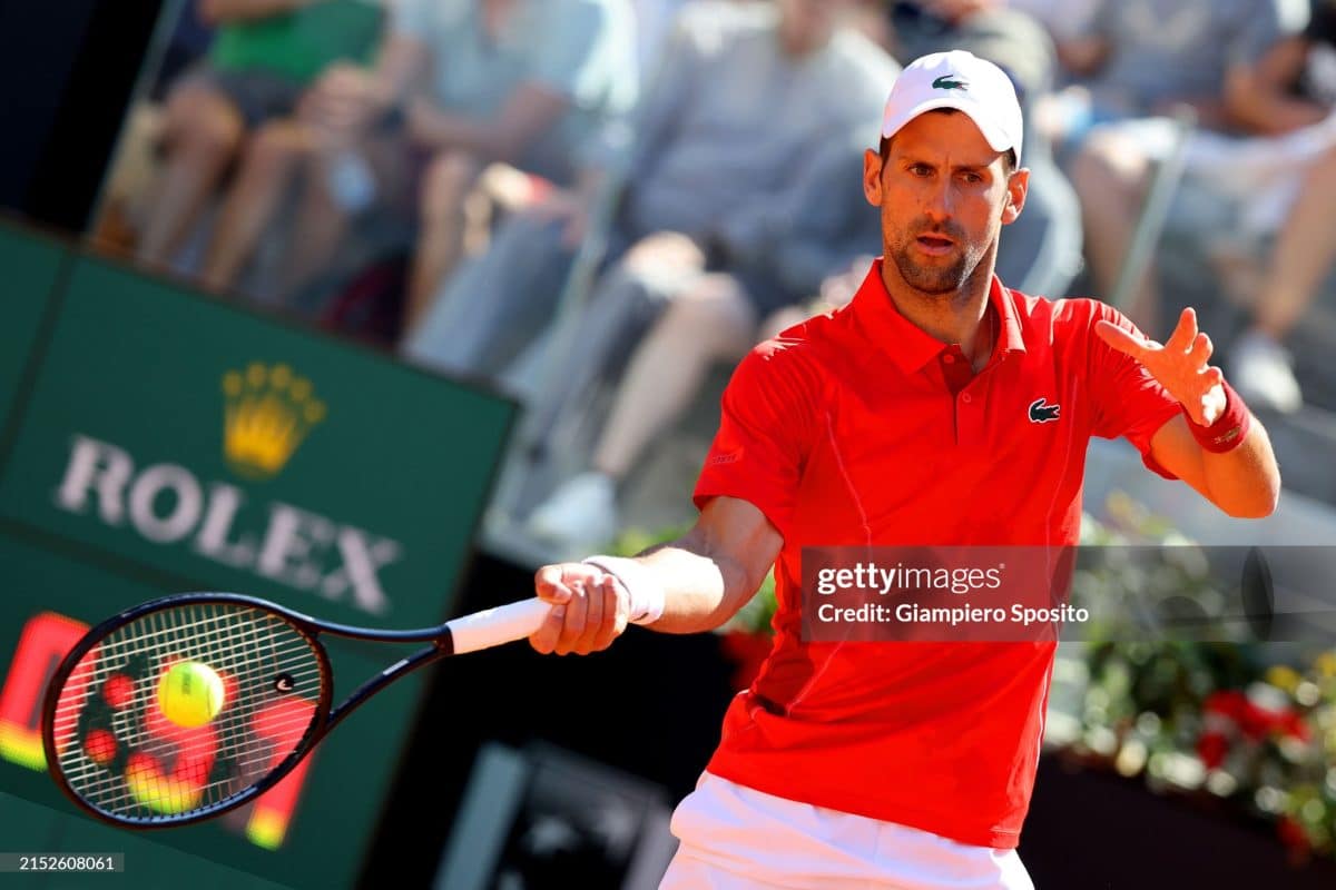 Novak Djokovic bottle incident