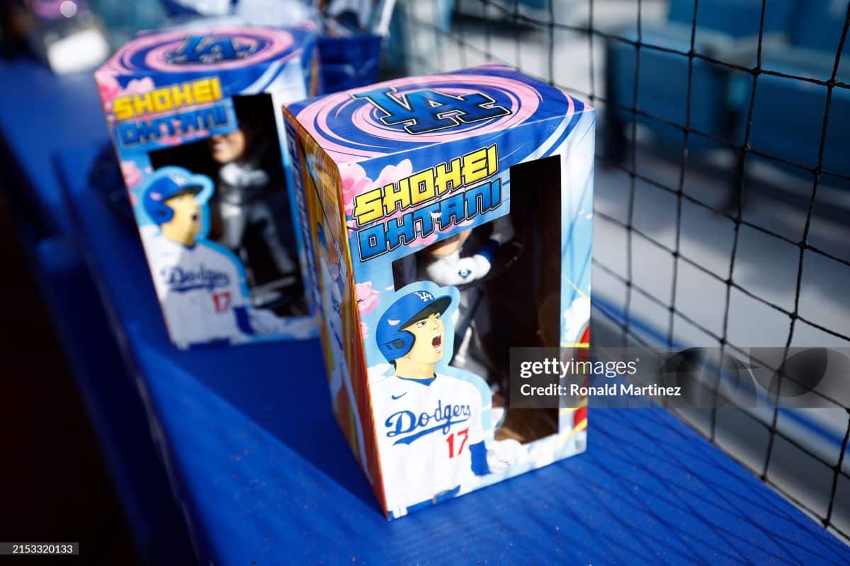 Los Angeles Dodgers Shohei Ohtani bobblehead