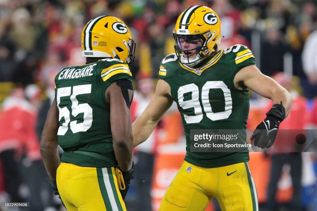 Green Bay Packers Lukas Van Ness