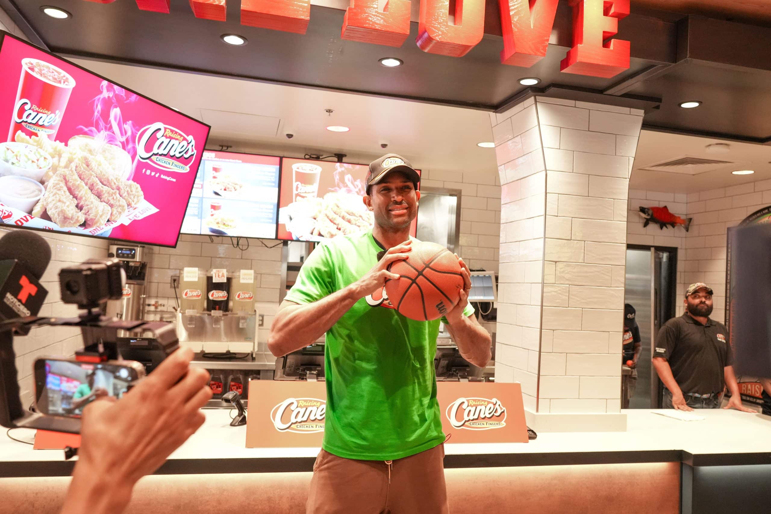 Al Horford at Raising Cane's