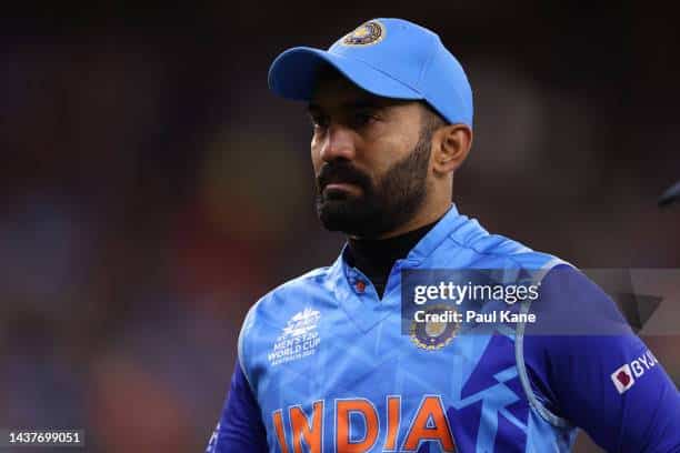 Dinesh Karthik Expressed Gratitude