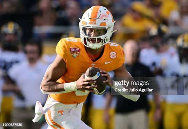 Tennessee Quarterback Nico Iamaleava