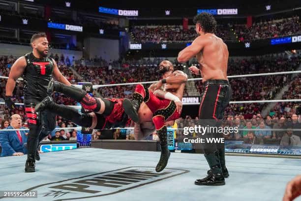 Wrestling star Jacob Fatu debuts on WWE Smackdown, joins the Bloodline