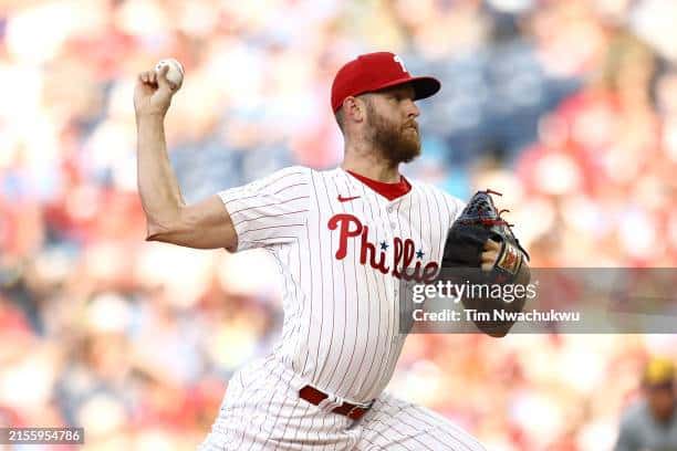 Philadelphia Phillies Zack Wheeler struggled on Monday night.