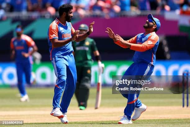 Bumrah and Rohit India's fire and ice