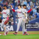 The Boston Red Sox Rafael Devers made history on Sunday afternoon.