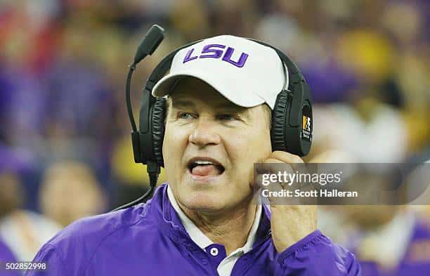 Former LSU Tigers Head Coach Les Miles