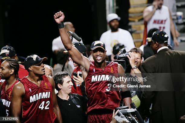 Miami Heat first NBA championship in 2006