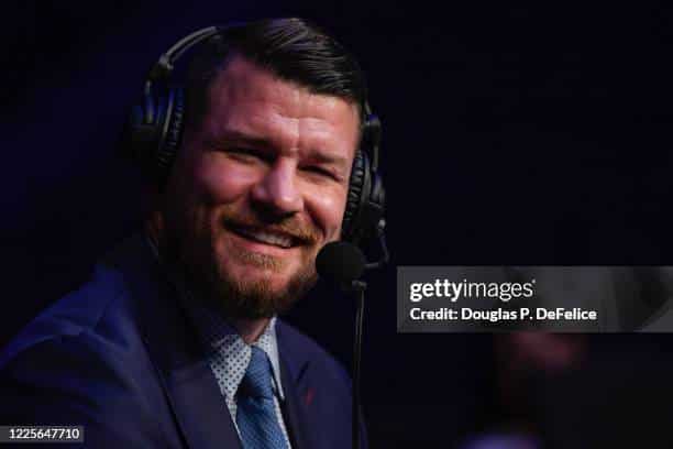 Former UFC champion and current analyst Michael Bisping