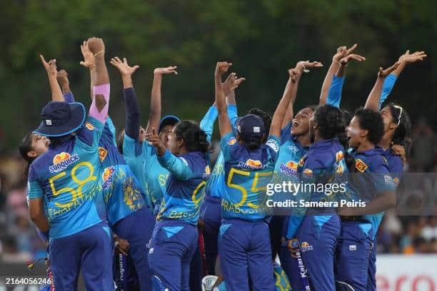 Sri Lanka Women's team Cricketers Give Sri Lankans a Reason to Celebrate