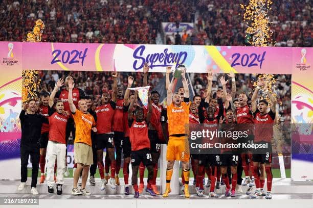 Leverkusen lifts German Super Cup with win over Stuttgart