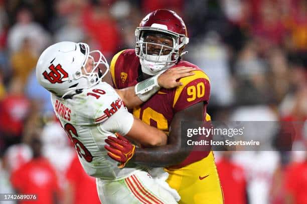 Many draft prospects will be on the field when USC plays LSU.