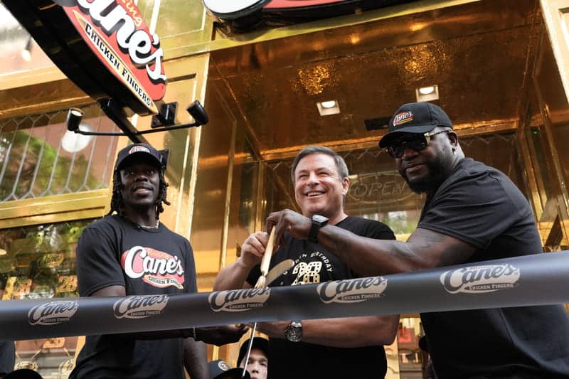 Raising Cane's Jrue Holiday David Ortiz