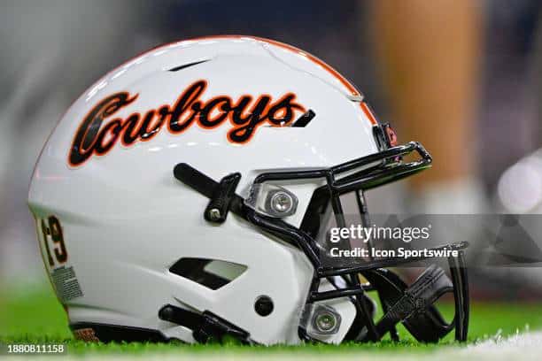 Oklahoma State Helmet