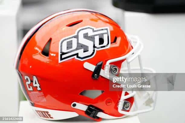 Oklahoma State helmet