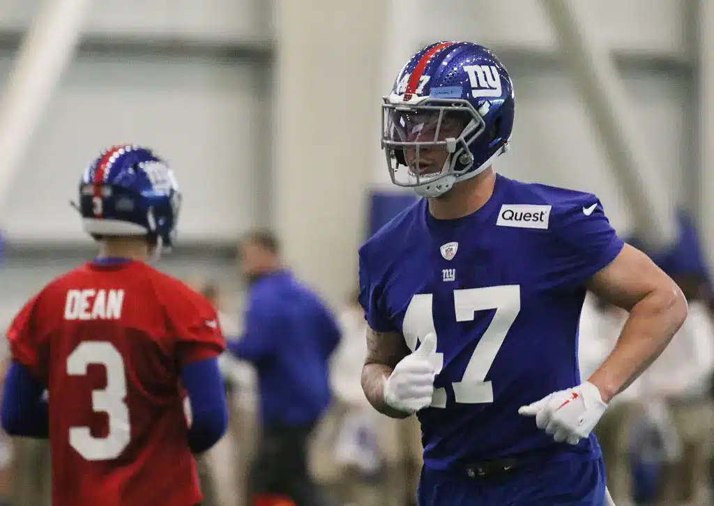 New York Giants Rookie Tight End Theo Johnson