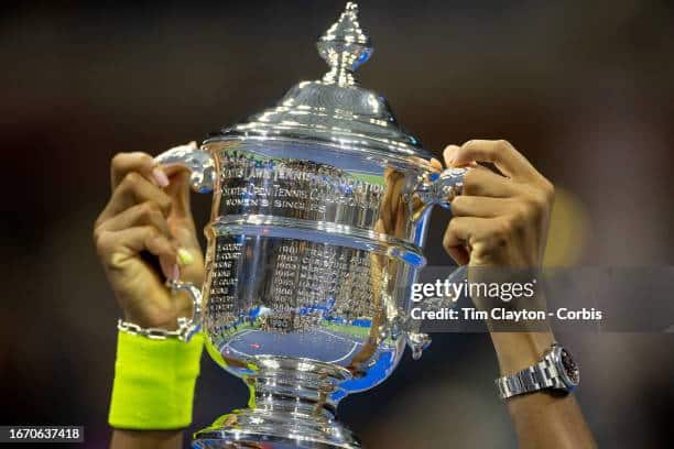 US Open trophy