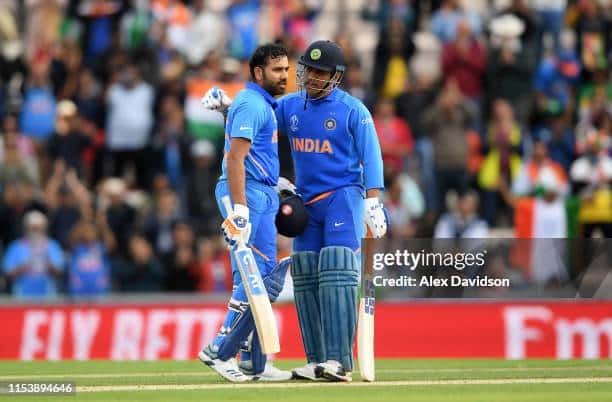 MS Dhoni,Rohit sharma