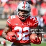 Ohio State running back, TreVeyon Henderson