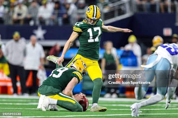 Green Bay Packers former placekicker, Anders Carlson