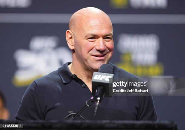 Dana White on Merab cutting stitches