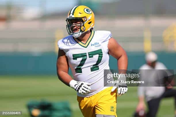 Green Bay Packers rookie offensive lineman, Jordan Morgan