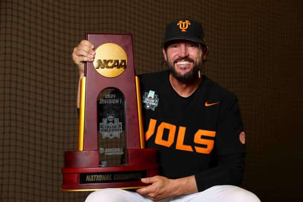 Tennessee Volunteers Baseball Coach Tony Vitello