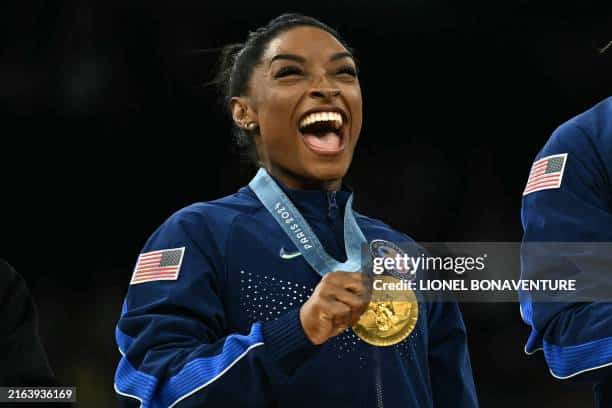 Simone Biles Wins Gold at the Paris Olympics, 2024 Paris Olympics, Team USA