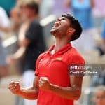 Carlos Alcaraz at the Paris Olympics