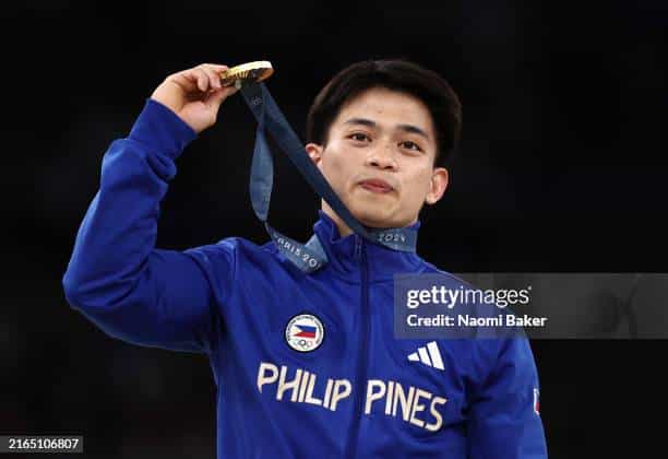 Carlos Yulo: Philippines' first male athlete to win Olympic gold