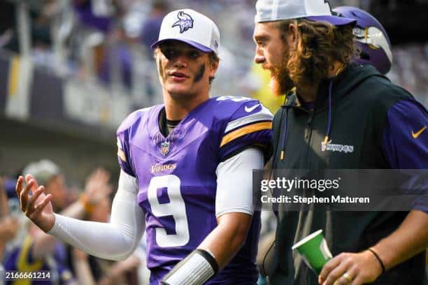 The Minnesota Vikings will be without two of their hoped-for offensive centerpieces when the 2024 NFL season kicks off.